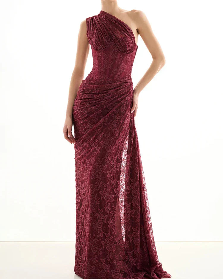 Ravena Dantel Maxi Elbise