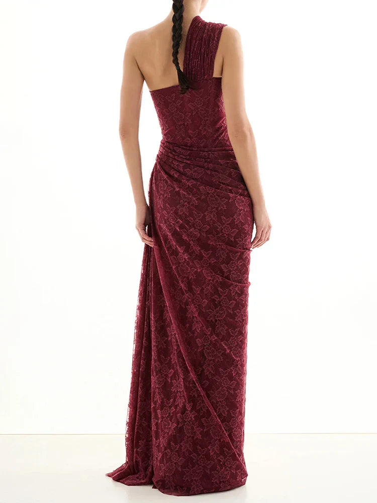 Ravena Dantel Maxi Elbise