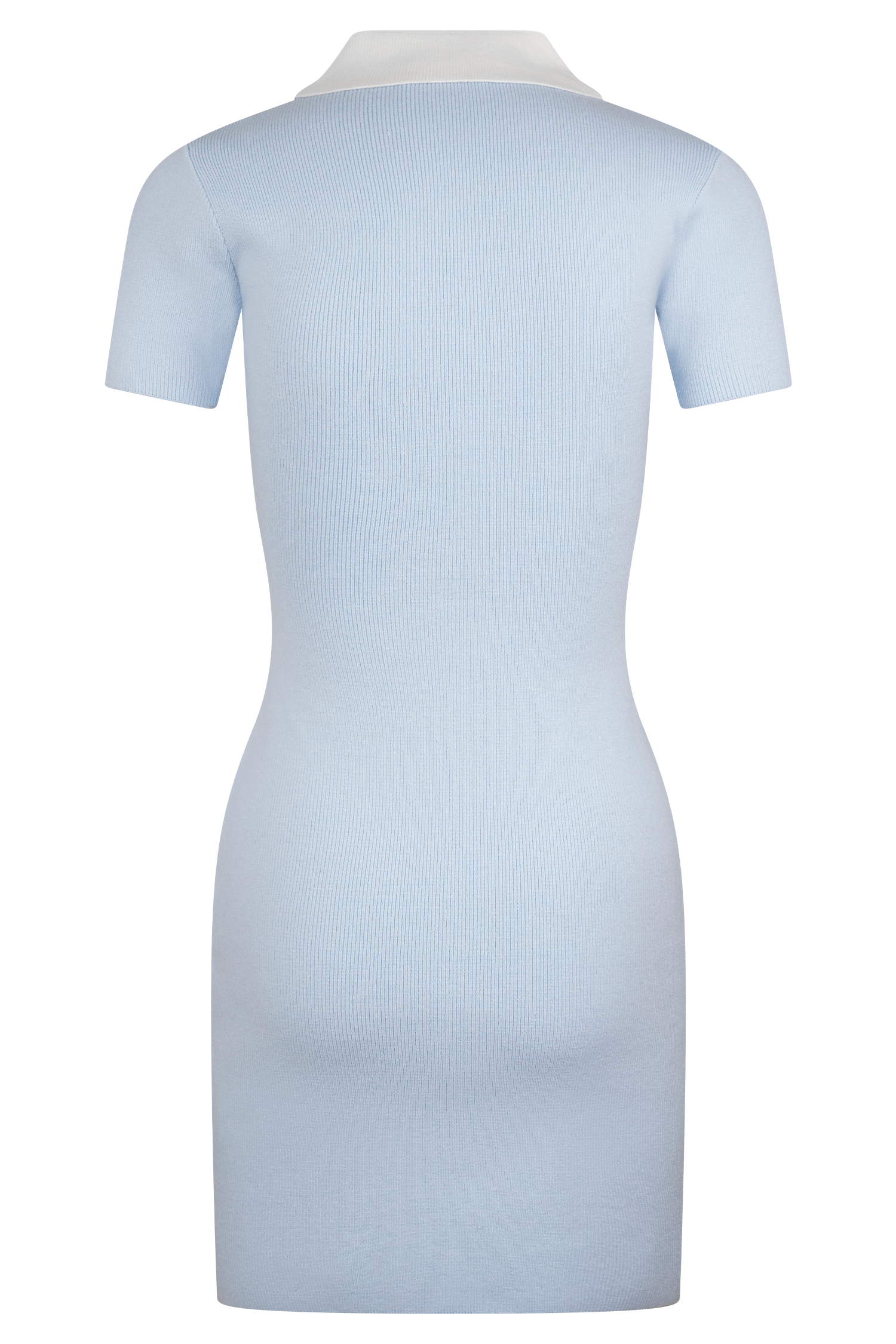 Alise Kontrast Mini Elbise