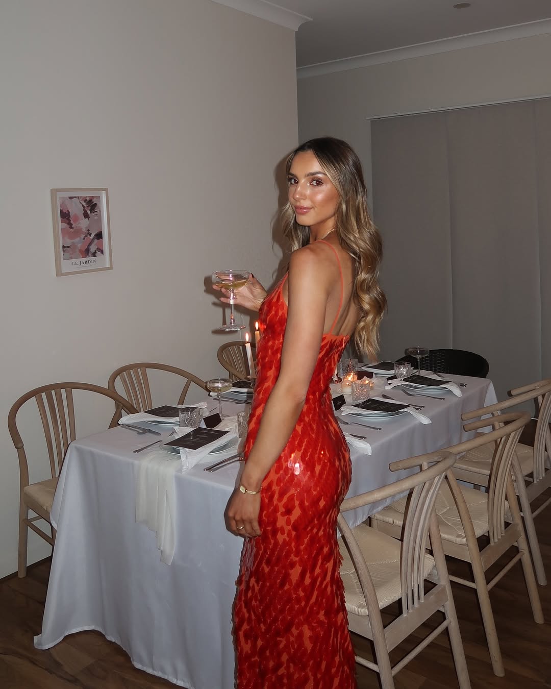 Kailani Payetli Maxi Elbise