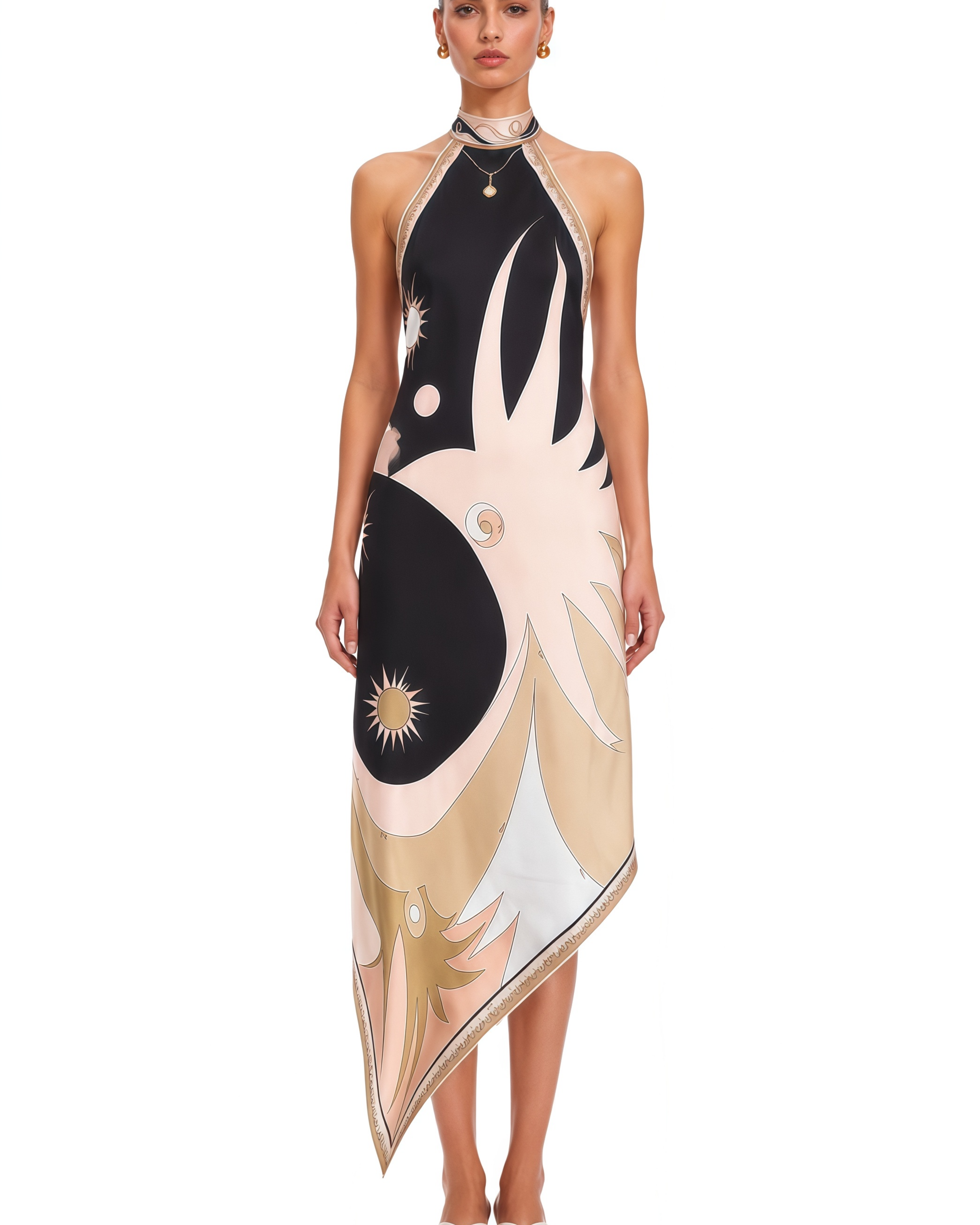 Yasmina Midi Elbise