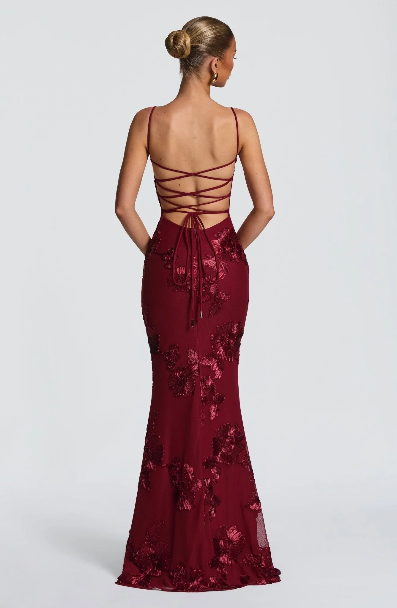 Eirene Çiçekli Maxi Elbise