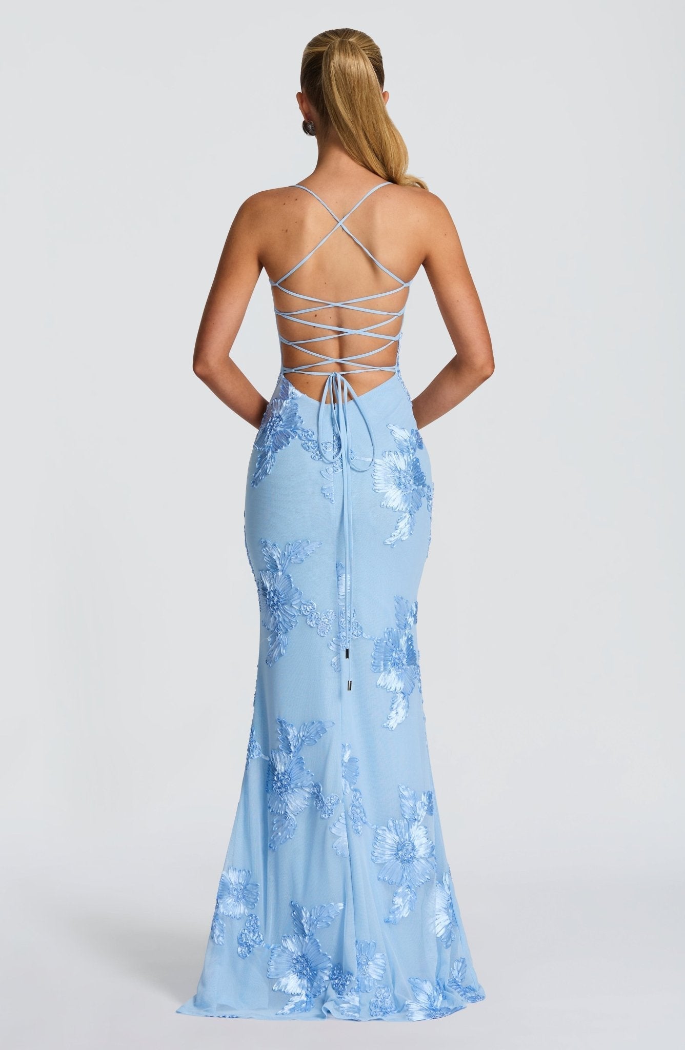 Eirene Çiçekli Maxi Elbise
